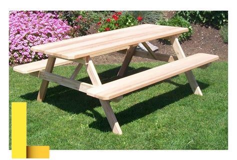 8-ft-wooden-picnic-tables,8 ft wooden picnic tables with attached benches,thq8ftwoodenpicnictableswithattachedbenches