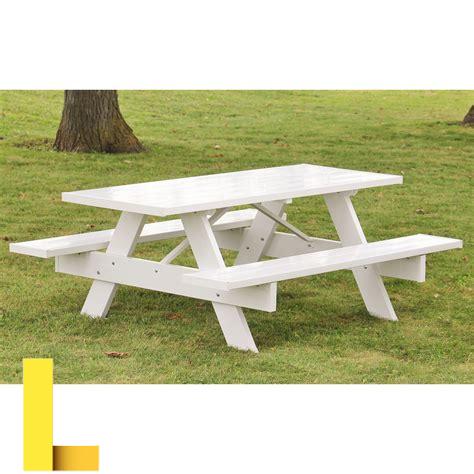 white-picnic-bench,Circular Style White Picnic Bench,thqCircularStyleWhitePicnicBench