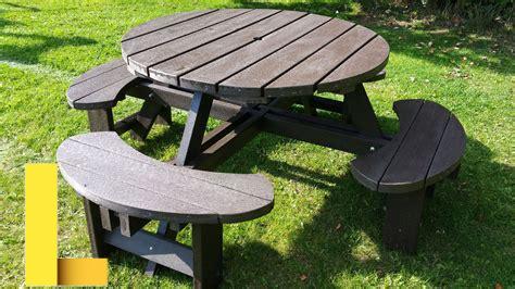 round-plastic-picnic-table-with-benches,Commercial Plastic Picnic Table with Benches,thqCommercialplasticpicnictablewithbenches