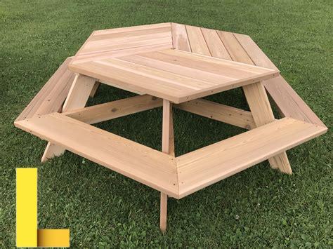 hexagon-wood-picnic-table,Designs of Hexagon Wood Picnic Table,thqDesignsofHexagonWoodPicnicTable