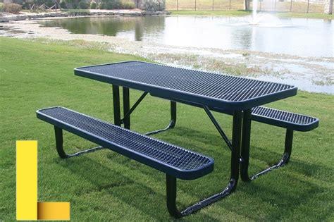8-metal-picnic-table,Features of 8,thqFeaturesof827MetalPicnicTable