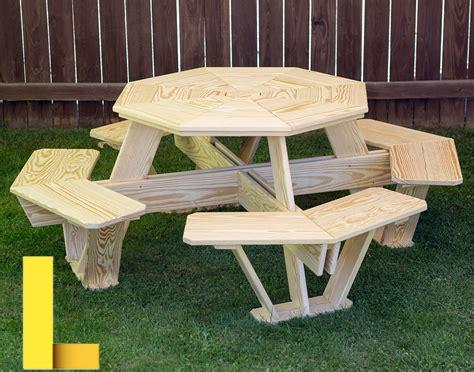 octagon-picnic-tables,Outdoor Octagon Picnic Table,thqOutdoorOctagonPicnicTable