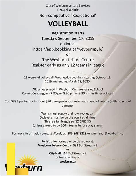 recreational-volleyball-league,Registration process for recreational volleyball league,thqRegistration-process-for-recreational-volleyball-league