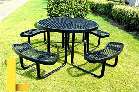 metal-round-picnic-tables,Types of Metal Round Picnic Tables,thqTypesofMetalRoundPicnicTables