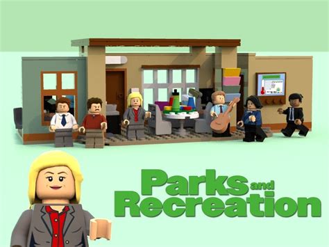 lego-parks-and-recreation,Lego Parks and Recreation Theme Sets,thqlegoparksandrecreationsets